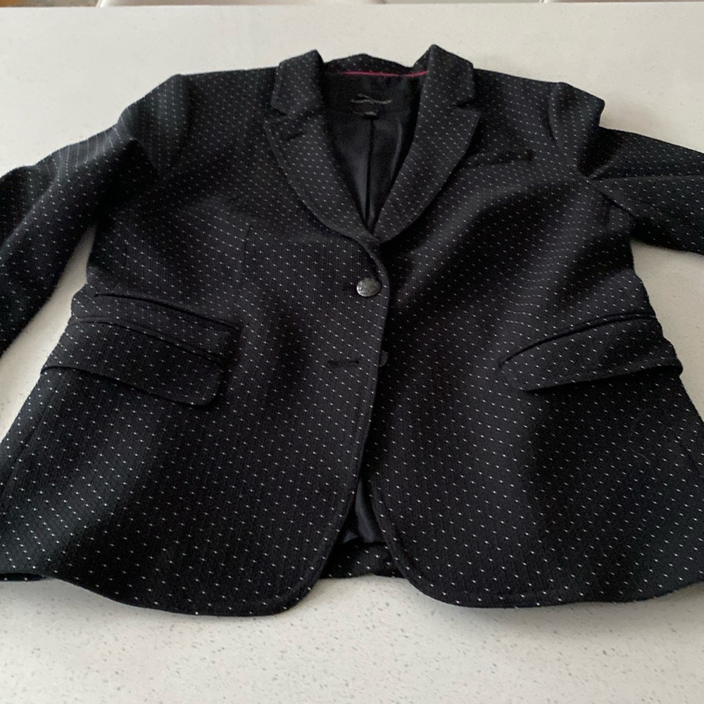 BR polka dot blazer